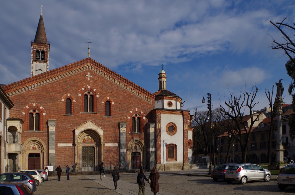 sant'eustorgio facciata